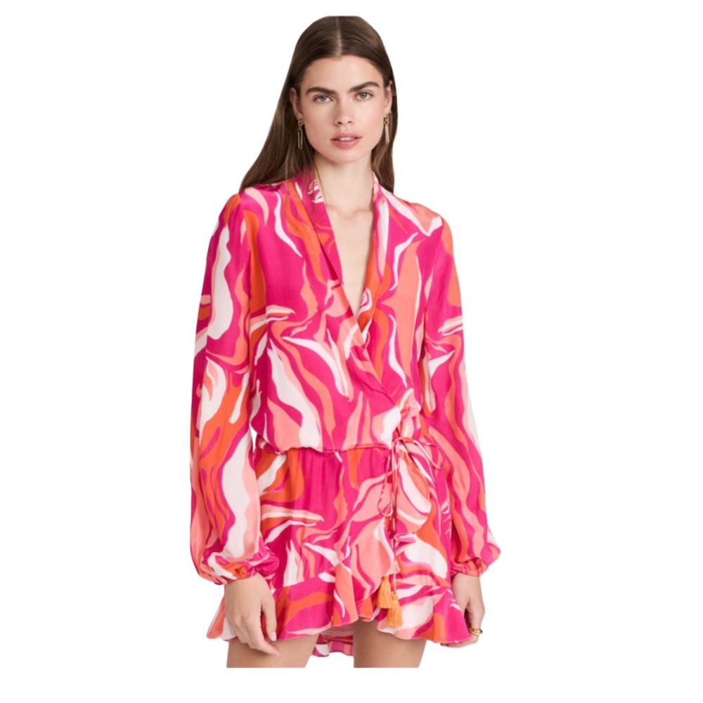 Rococo Sand Wrap Dress Size Small